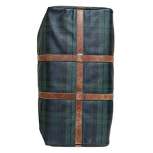 Load image into Gallery viewer, Polo Ralph Lauren Tartan Coated Canvas Boston Bag