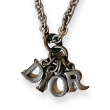 Load image into Gallery viewer, Christian Dior Silver Spellout Necklace