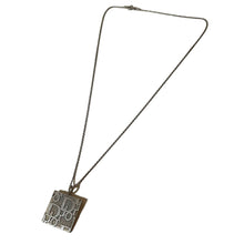Load image into Gallery viewer, Vintage Christian Dior Silver Square Trotter Necklace