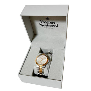 Vivienne Westwood London Silver & Gold Wrist Watch