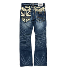 Load image into Gallery viewer, (Japanese Brand) Red Pepper Y2K Union Jack Jeans