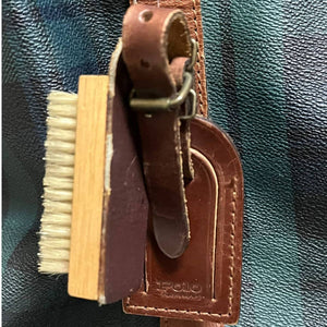 Polo Ralph Lauren Tartan Coated Canvas Boston Bag