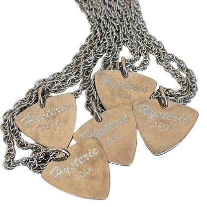 Hysteric Glamour Guitar Pick Necklace - Hysteric Heavy