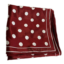 Load image into Gallery viewer, Blalenciaga Polka Dot Silk Scarf