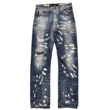 Load image into Gallery viewer, Armani Jeans Distressed Selvedge Denim