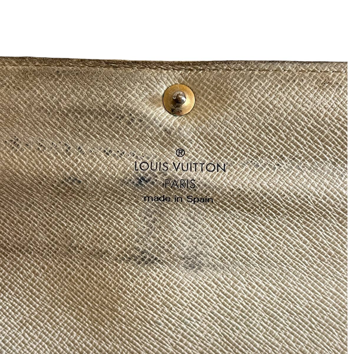 Louis Vuitton Emilie Wallet Damier Azur