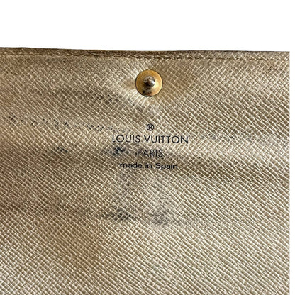 Louis Vuitton Emilie Wallet Damier Azur