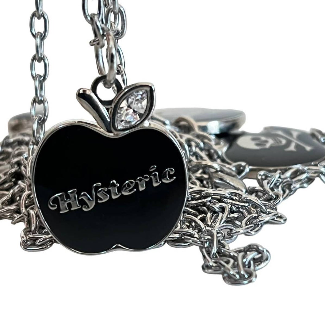 Hysteric Glamour Black Apple Necklace