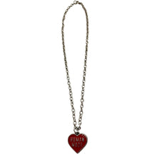 Load image into Gallery viewer, Human Made x Girls Don&#39;t Cry Heart Necklace - Red