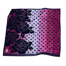 Load image into Gallery viewer, Lanvin Floral Face Cloth Pink/Purple