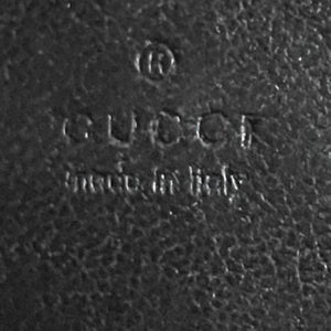 Gucci Monogram Gray Heart Coin Case