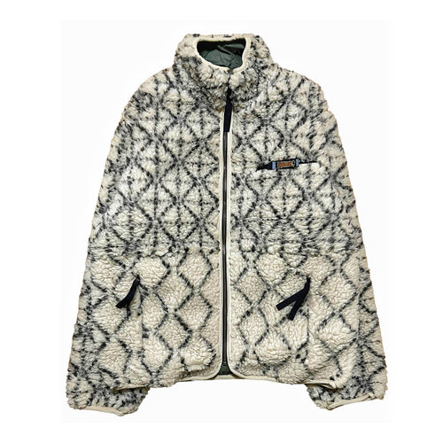 Kapital Sashiko Boa Fleece Reversible Jacket