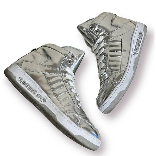 Bape Bapesta 88 Metallic Silver