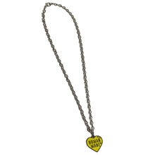 Load image into Gallery viewer, Human Made Heart Necklace - Yellow