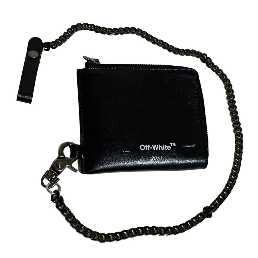 Off White Chain Wallet
