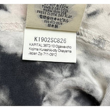 Load image into Gallery viewer, Kapital Tie Dye Peace Pilgrim Tee