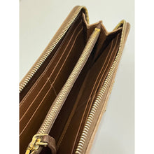 Load image into Gallery viewer, Miu Miu Reptile Leather Print Long Wallet