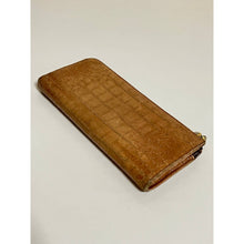 Load image into Gallery viewer, Miu Miu Reptile Leather Print Long Wallet