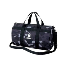 Load image into Gallery viewer, Bape Color Camo Black Travel Bag