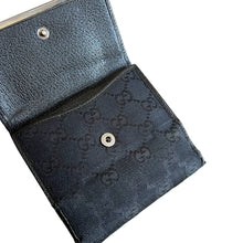 Load image into Gallery viewer, Gucci Monogram Bifold Wallet Black