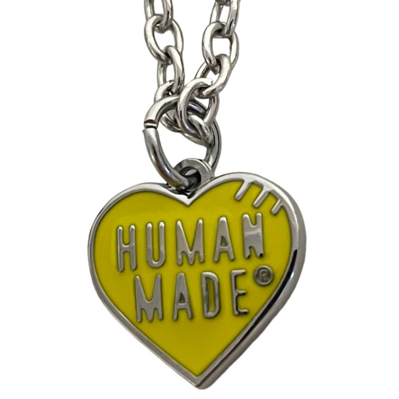 Human Made Heart Necklace - Yellow