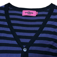 Load image into Gallery viewer, Hysteric Glamour Stripe Cardigan Top