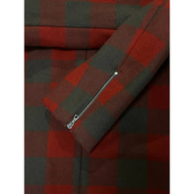 Load image into Gallery viewer, APC Wool Check Shearling Jacket
