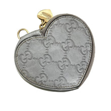 Load image into Gallery viewer, Gucci Monogram Gray Heart Coin Case