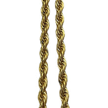 Load image into Gallery viewer, Louis Vuitton Gold Padlock Necklace - Rope Chain