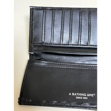 Load image into Gallery viewer, Bape Embossed Pencil Camo Long Wallet