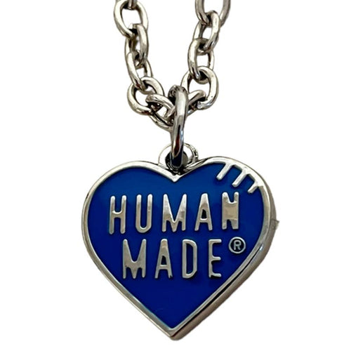 Human Made Heart Necklace - Blue