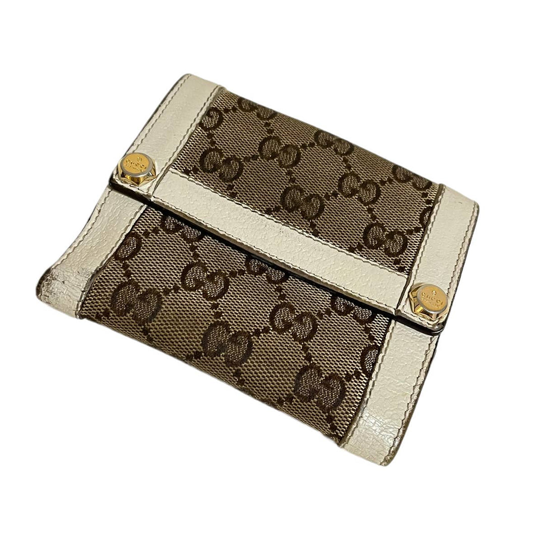 Gucci Monogram Trifold Wallet