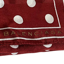 Load image into Gallery viewer, Blalenciaga Polka Dot Silk Scarf