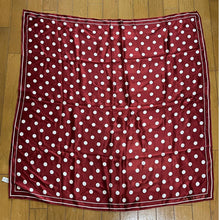 Load image into Gallery viewer, Blalenciaga Polka Dot Silk Scarf