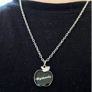 Hysteric Glamour Black Apple Necklace