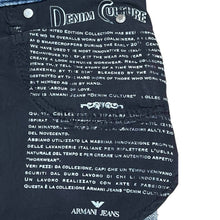 Load image into Gallery viewer, Armani Jeans Distressed Selvedge Denim