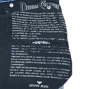 Armani Jeans Distressed Selvedge Denim