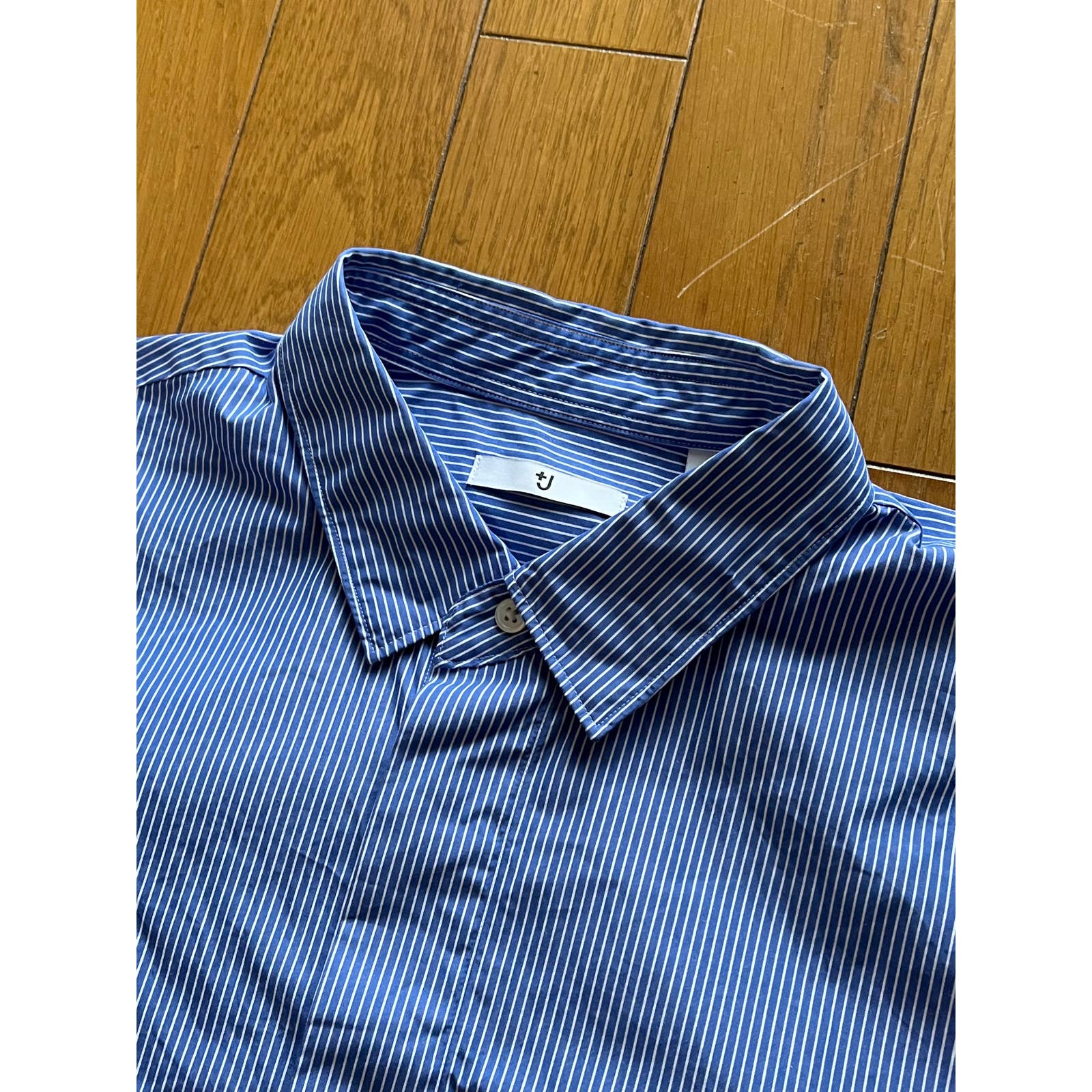WOMENS SUPIMA COTTON TUCKED LONG SLEEVE SHIRT UNIQLO VN #43 WOMENS SUPIMA COTTON TUCKED LONG SLEEVE SHIRT UNIQLO VN