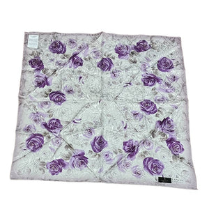 Lanvin Floral Bandana White/Purple