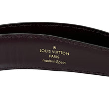 Load image into Gallery viewer, Louis Vuitton Gold Buckle Leather Belt